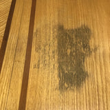 6pc Vintage Solid & Oak Veneer Dining Set