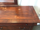 Craftsman Walnut Veneer 8-Drawer Dresser & Mirror