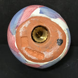 Single Retired Mackenzie-Childs Peppermint Swirl Ceramic Knob