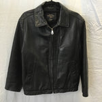 Banana Republic Black Leather Coat