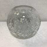 Modern Cut Crystal Vase