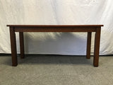 Modern Craftsman Solid Pine Dining Bench
