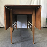 Vintage Shaker Cherry Veneer Drop-Leaf Dining Table