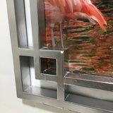 Framed Flamingo Photograph