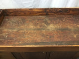 Vintage Rustic Solid Pine 3-Drawer Dry Sink