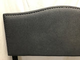 Modern Dorel Grey Upholstered Full/Queen Headboard