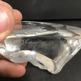 Signed Mats Jonasson Sweden Crystal Hare Paperweight