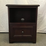 Pottery Barn Kids "Fillmore" Solid Tropical Wood 2-Tier Night Stand