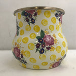 Retired Modern Mackenzie-Childs "Buttercup" Enamel Mug