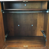 Vintage Mission Ethan Allen Solid Cherry Entertainment Cabinet