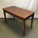 Modern Craftsman Oak Veneer Computer Desk
