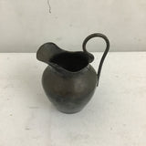 Vintage Monogrammed Coin Silver Creamer Pot