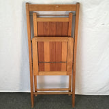 Vintage Craftsman Solid Maple & Pine Folding Chair