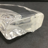 Signed Mats Jonasson Sweden Crystal Bird Paperweight