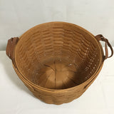 1993 Longaberger Woven Solid Maple Bushel Basket