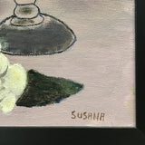 Signed Original Floral Bouquet Still Life