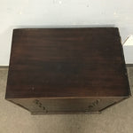 Vintage Mahogany Veneer 4-Drawer Dresser