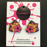 BlueBassoon Floral Harvest Stud Earrings