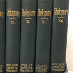 12pc Antique "The Pocket Shakespeare" in 13 Volumes