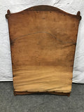 Vintage Medium-Stained Cherry Mirror