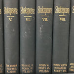 12pc Antique "The Pocket Shakespeare" in 13 Volumes