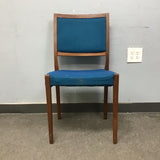 Set of 4 Vintage Danish Modern Svegards Solid Teak Dining Chairs