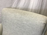 Contemporary England Furniture "Jakson" Grey Upholstered Swivel Armchair