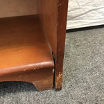 Vintage Solid Cherry 4-Tier Shelf