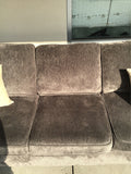 Modern Minhas Furn. "Delano" Grey 3-Cushion Sofa