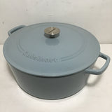 Cuisinart Light Blue Enameled Cast Iron 9QT Dutch Oven