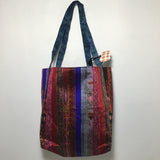 Adriana Cárdenas B. Handmade "Zarape Tote" Quilted Bag