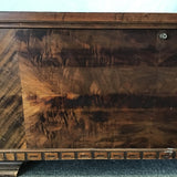 Vintage Art Deco Lane Mahogany Veneer Cedar Chest
