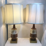 Pair of Vintage MC Grecian Table Lamps