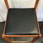 Pair of Danish Modern Benny Linden Design Solid Cherry Bar Stools