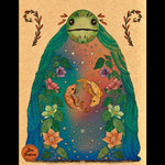 Yen Ospina "Prudent Rana" 8.5x11 Signed Art Print