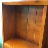 Solid Pine Twin Platform Bed w/ Built In Storage