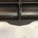 Vintage Griswold #11 Cast Iron French Roll Pan