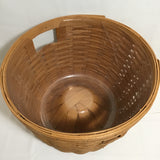 1997 Longaberger Woven Solid Maple Bushel Basket