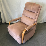 Vintage La-Z-Boy Pink Rocking Recliner