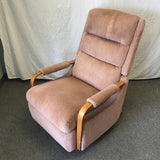 Vintage La-Z-Boy Pink Rocking Recliner