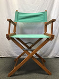 Solid Maple & Green Canvas Director's Chair
