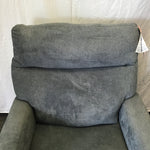 Modern Blue Upholstered Recliner