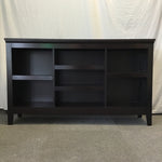 Modern Target Black-Stained Oak Laminate TV Stand