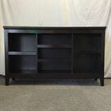 Modern Target Black-Stained Oak Laminate TV Stand