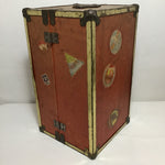 2pc Doll Steamer Trunk & Wardrobe Trunk