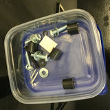 Modern Black Glass 3-Tier TV Stand