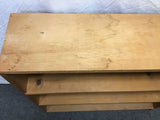 Vintage Unfinished Solid Pine Shelf