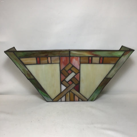 Modern Quoizel Stained Glass Wall Sconce