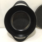 Caraway Charcoal Grey Enameled Cast Iron 6.5QT Dutch Oven