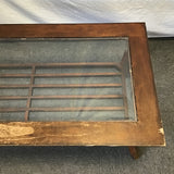 Modern 2-Tier Glass-Top Coffee Table